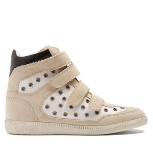 ISABEL MARANT
Bilsy concealed-wedge suede trainer
